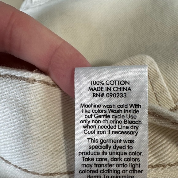 Pacsun NWT Cream Vanilla 90's Baggy Cargo Pants - Picture 6 of 6